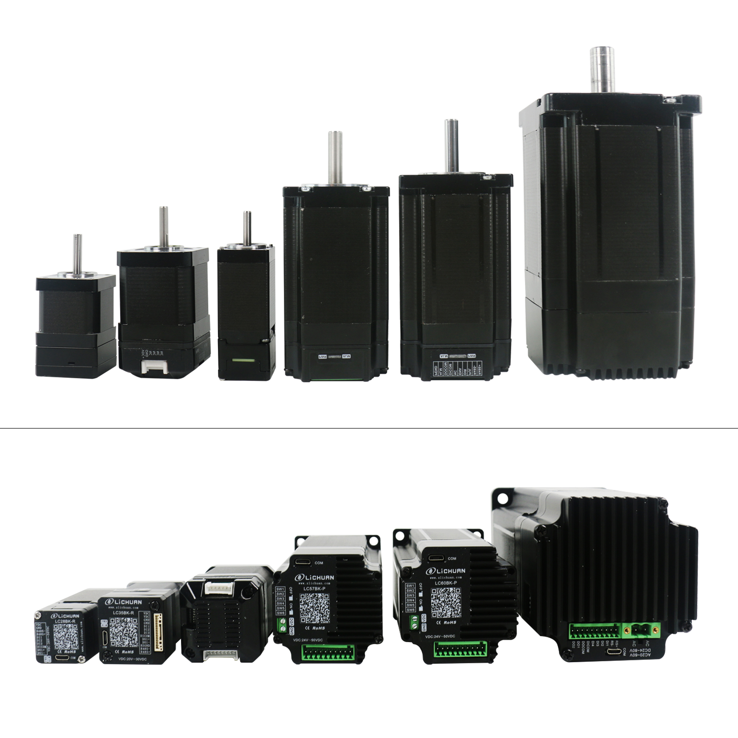 Bagong paglulunsad: uri ng Lichuan Backpack Open Loop Sarado na Loop Integrated Stepper Motor ni Shenzhen Xinlichuan Electric Co., Ltd.